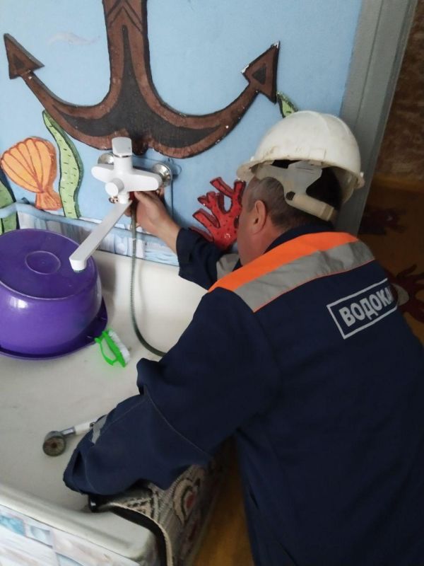 Рязанский водоканал продолжает работы в образовательных учреждениях Чаплынского округа Рязанский водоканал продолжает работы в образовательных учреждениях Чаплынского округа