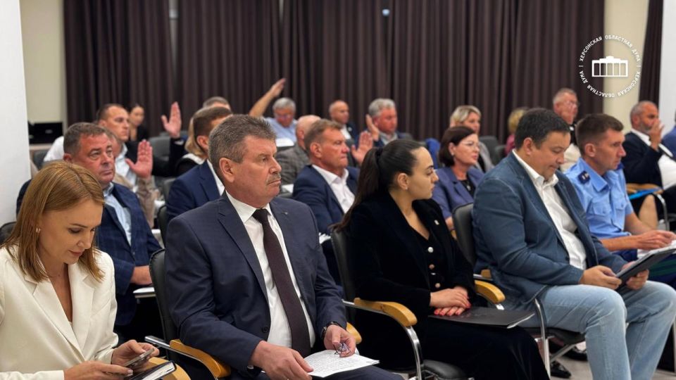 Состоялось тридцать седьмое заседание Херсонской областной Думы Состоялось тридцать седьмое заседание Херсонской областной Думы