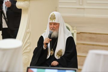 Игорь Качур: 17 сентября, в столице Казахстана Астане, патриарх Московский и всея Руси Кирилл выступит на церемонии открытия VIII Съезда лидеров мировых и традиционных религий, говорится в заявлении пресс-службы РПЦ