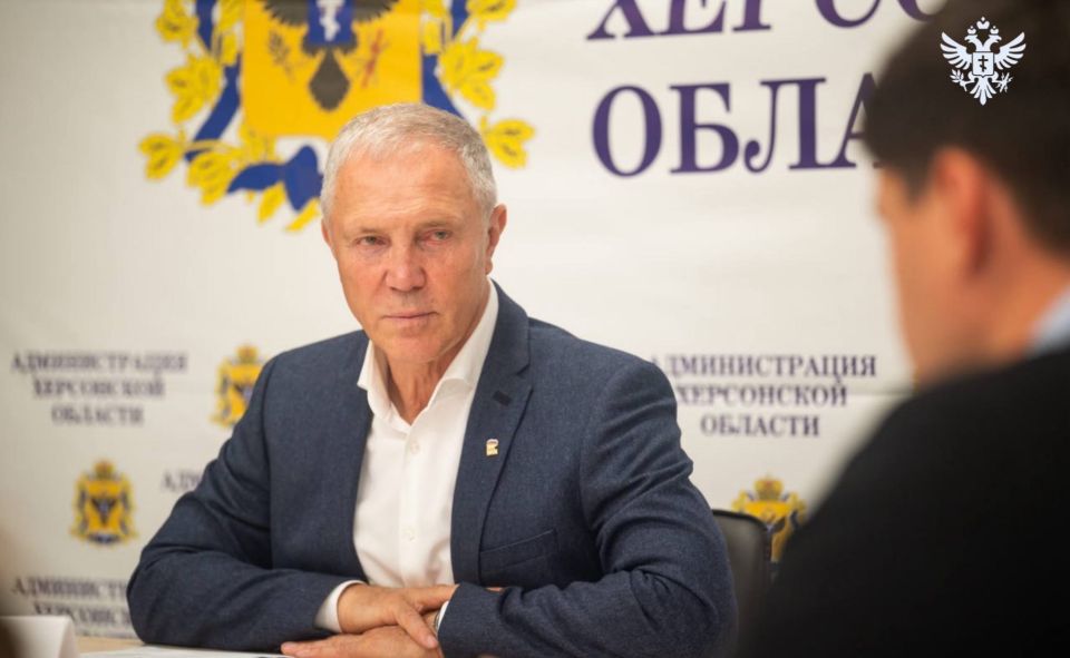 Владимир Сальдо провел заседание Регионального координационного совета «Движения Первых» Владимир Сальдо провел заседание Регионального координационного совета «Движения Первых»