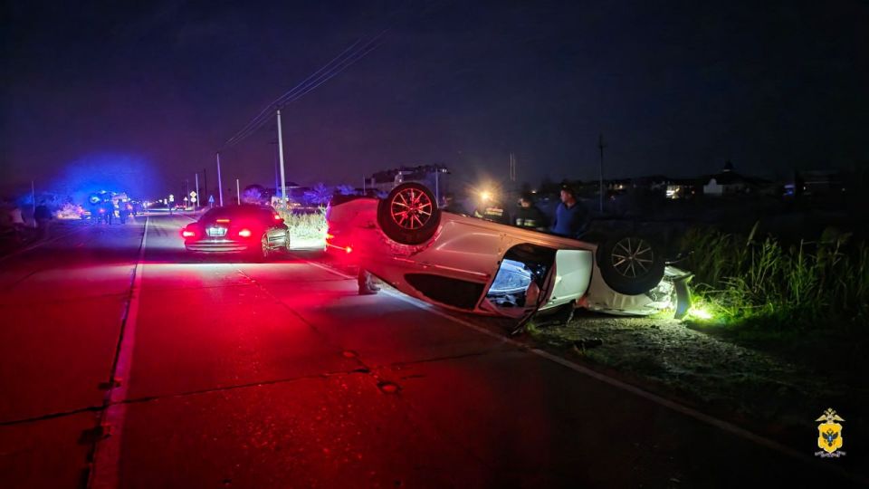 Сотрудники полиции устанавливают обстоятельства ДТП в с.Счастливцево Генического округа Сотрудники полиции устанавливают обстоятельства ДТП в с.Счастливцево Генического округа