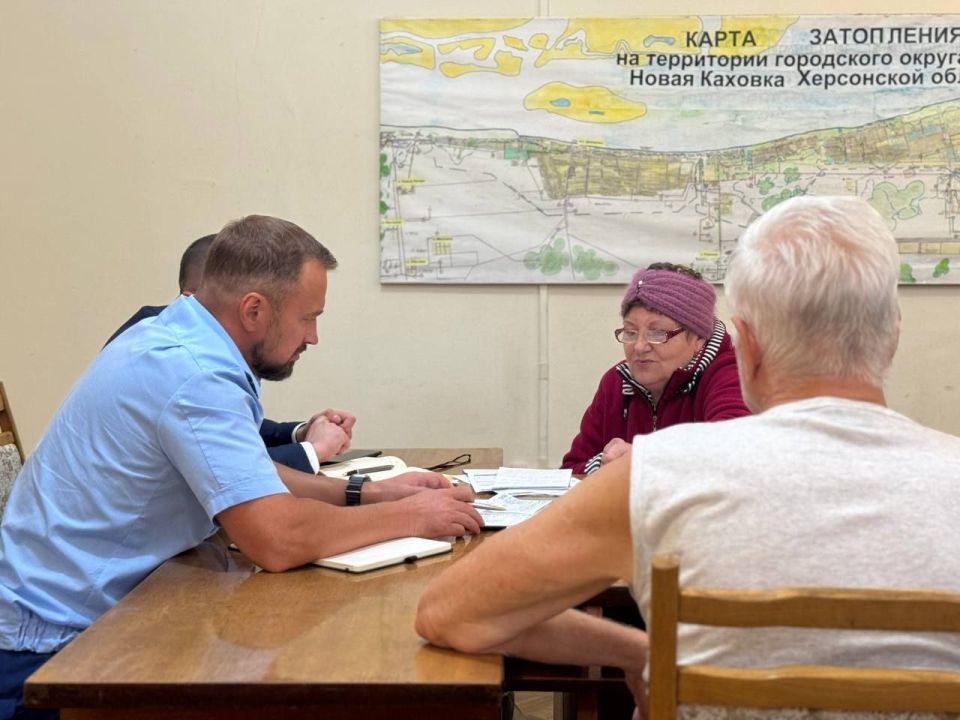 И.о. прокурора Каховского района провел выездной прием граждан в Новой Каховке
