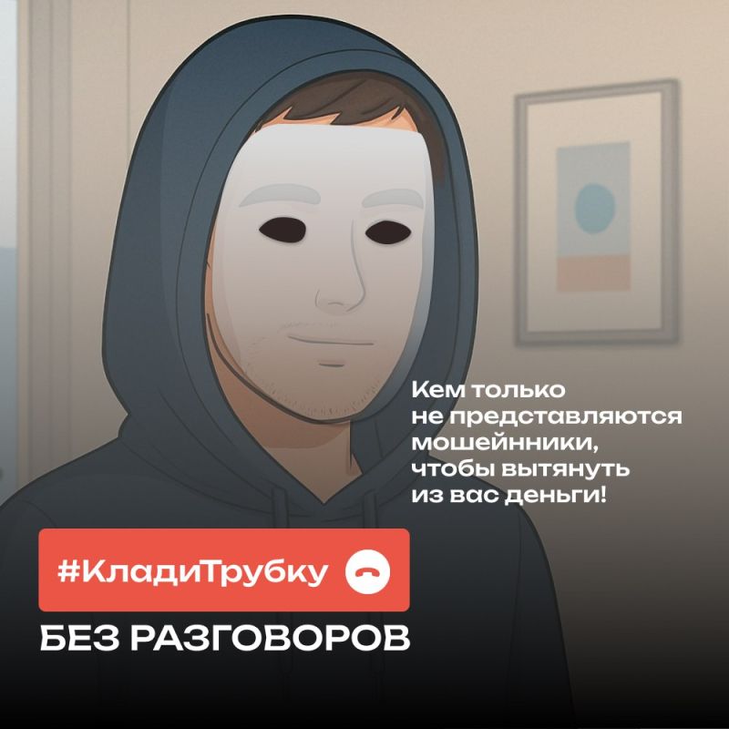 В России проходит информационная кампания по кибербезопасности: «Клади трубку» В России проходит информационная кампания по кибербезопасности: «Клади трубку»