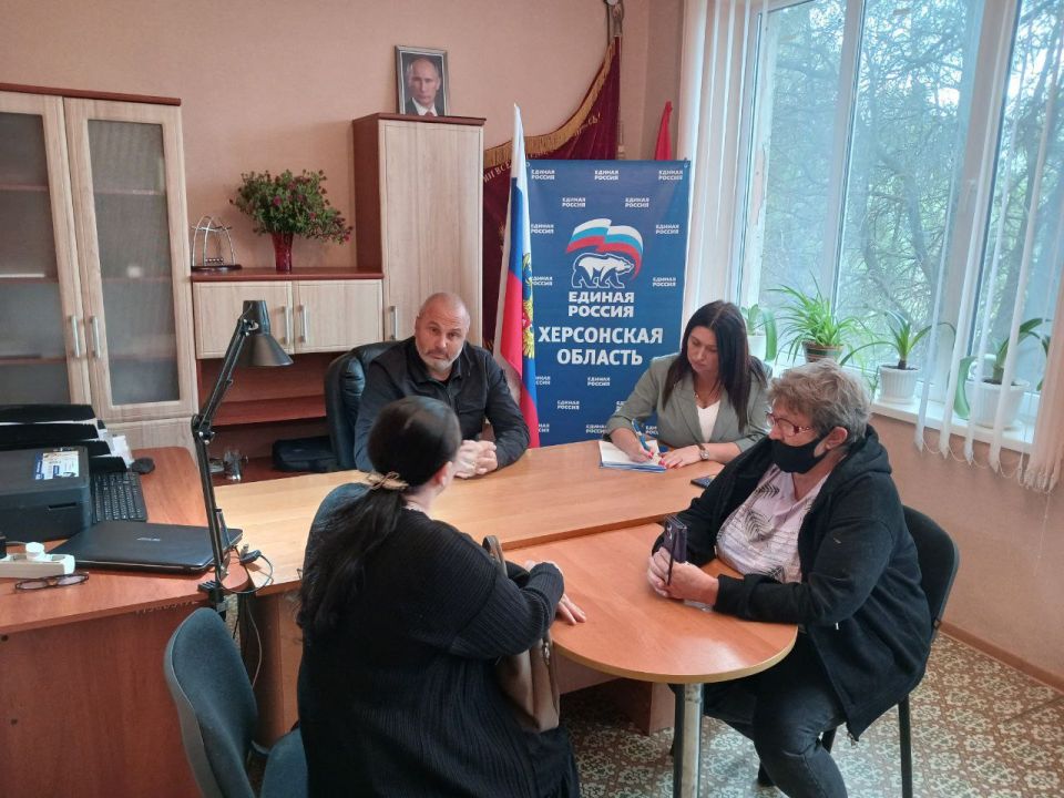 Прием граждан «Единой Россией» в селе Федоровка Прием граждан «Единой Россией» в селе Федоровка