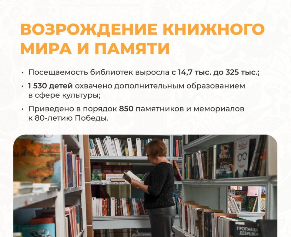 Новые кинотеатры, музеи и модельные библиотеки: как развивается культура Херсонщины после воссоединения с Россией? Новые кинотеатры, музеи и модельные библиотеки: как развивается культура Херсонщины после воссоединения с Россией?
