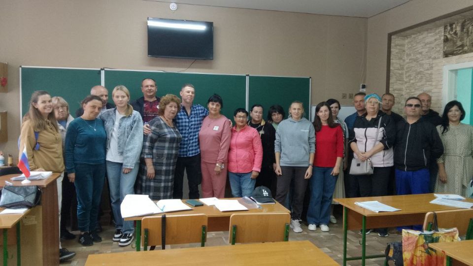 В Херсонской области провели Избирательный диктант в преддверии трехлетия воссоединения с Российской Федерацией! В Херсонской области провели Избирательный диктант в преддверии трехлетия воссоединения с Российской Федерацией!
