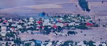 Херсон. Военнослужащие 18 ОА продолжают выбивать боевиков ВСУ из посёлка Антоновка