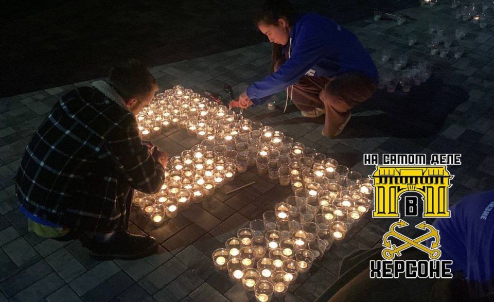 Молодежь Херсонщины отметила приближение Дня воссоединения с Россией! Молодежь Херсонщины отметила приближение Дня воссоединения с Россией!