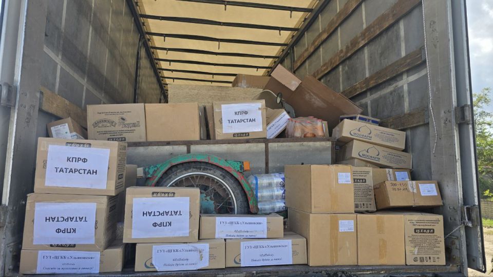 Рамиль Замалетдинов: 144-й гуманитарный конвой КПРФ благополучно добрался до Запорожской и Херсонской областей Рамиль Замалетдинов: 144-й гуманитарный конвой КПРФ благополучно добрался до Запорожской и Херсонской областей