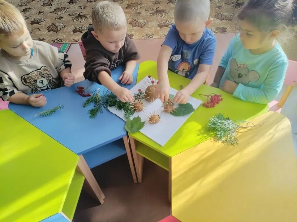 Осенние поделки малышей из Таврийского ясли-сада Осенние поделки малышей из Таврийского ясли-сада