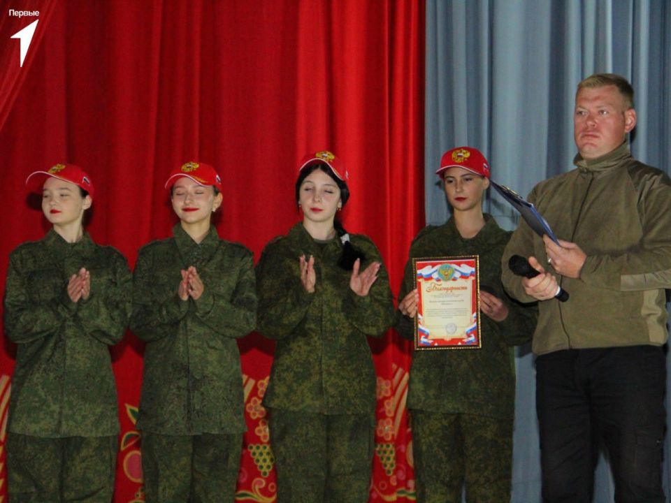 Первые отметили День рождения военно-патриотического клуба Первые отметили День рождения военно-патриотического клуба