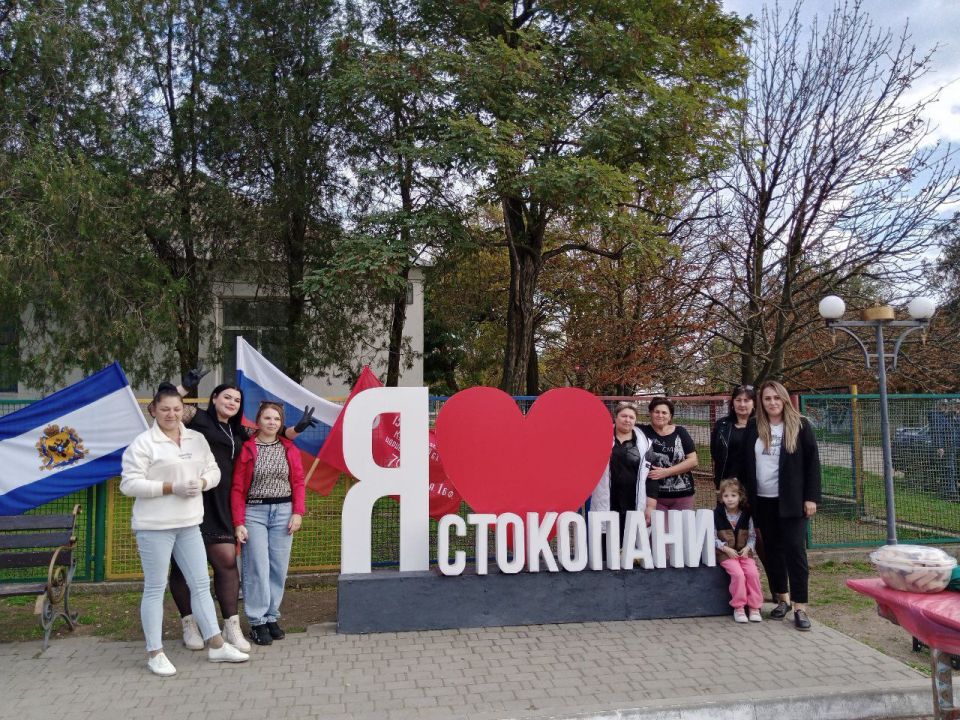 С 205-летием, Стокопани! Село отпраздновало юбилей и обрело новый символ — арт-объект «Я люблю Стокопани»