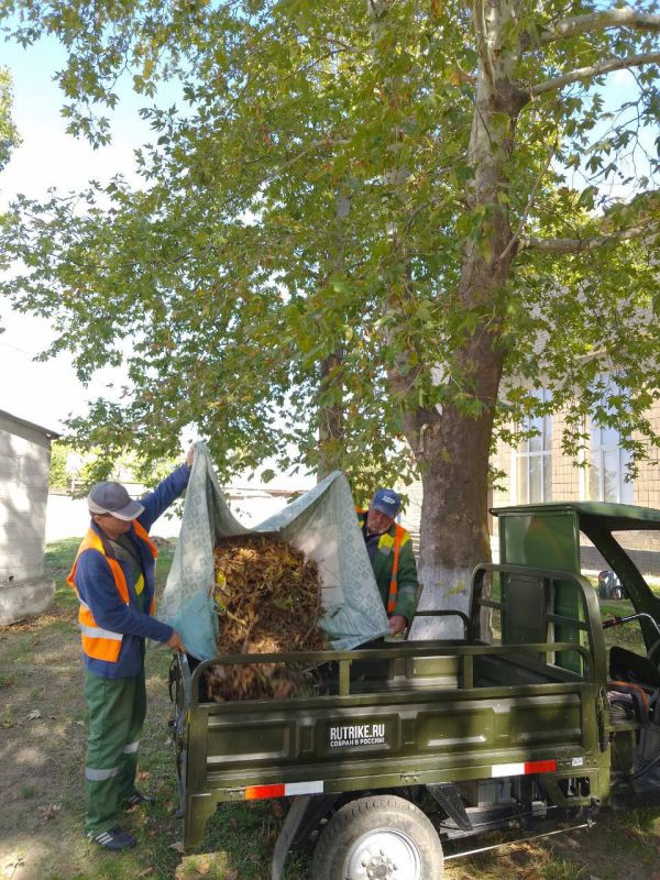 В Геническом округе продолжаются работы по благоустройству В Геническом округе продолжаются работы по благоустройству