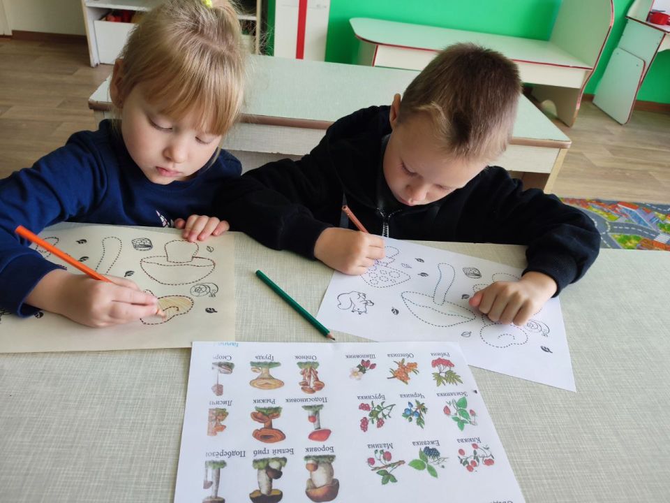 Детсадовцев из Благодатного учили различать грибы