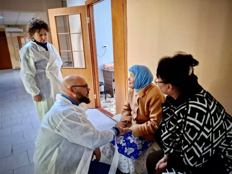 Сергей Георгиев: Рабочий визит в гериатрическое учреждение Новотроицкого округа