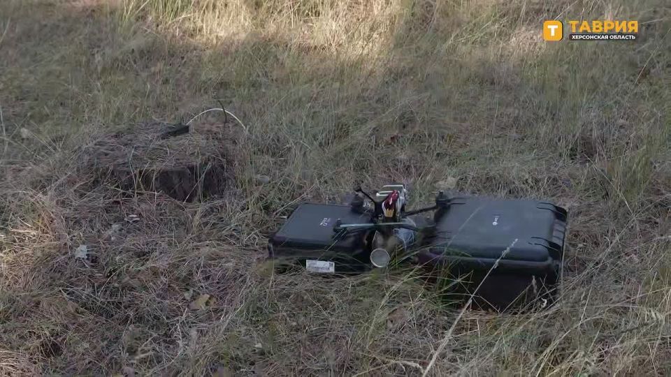 Военнослужащие подразделения БПЛА из группировки войск "Днепр" уничтожили пункт управления БПЛА с личным составом ВСУ