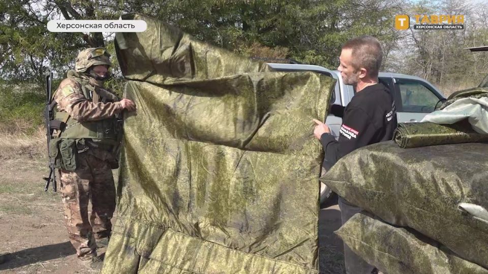 Народный фронт доставил гуманитарную помощь военнослужащим на Херсонском направлении