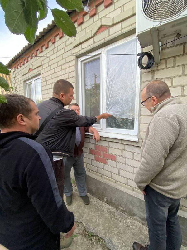 В Верхнерогачикском муниципальном округе состоялось выездное мероприятие комиссии по проведению обследования жилых помещений, поврежденных в результате боевых действий В Верхнерогачикском муниципальном округе состоялось выездное мероприятие комиссии по проведению обследования жилых помещений, поврежденных в результате боевых действий
