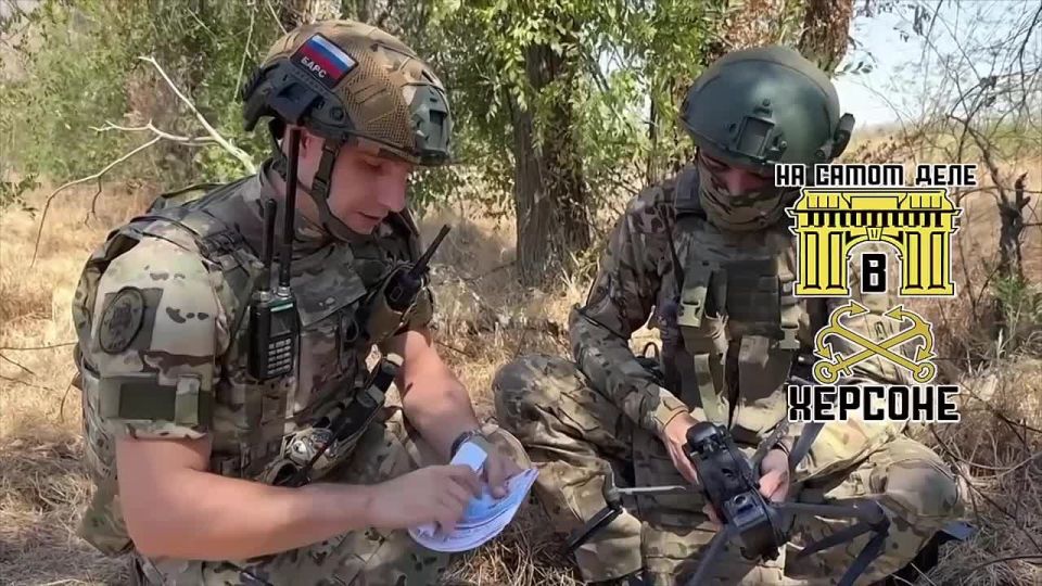 Просветительская работа от наших воинов на правый берег Днепра