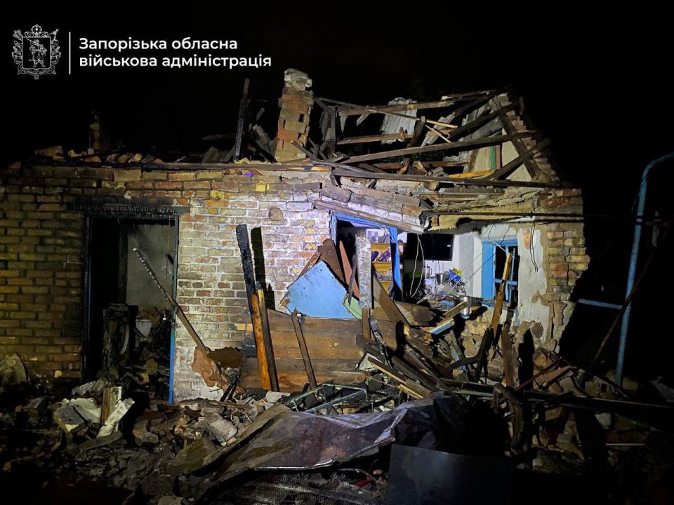 По Запорожью было нанесено по меньшей мере семь ударов БПЛА По Запорожью было нанесено по меньшей мере семь ударов БПЛА