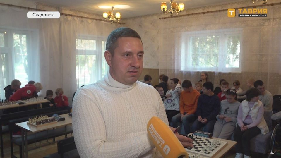 В Алешкинском детском доме-интернате прошел шахматный турнир для детей с ограниченными возможностями здоровья