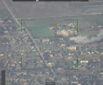 Херсонское направление. Армейская авиация ГрВ "Днепр" успешно уничтожила пункт управления беспилотниками ВСУ в районе н.п. Львово