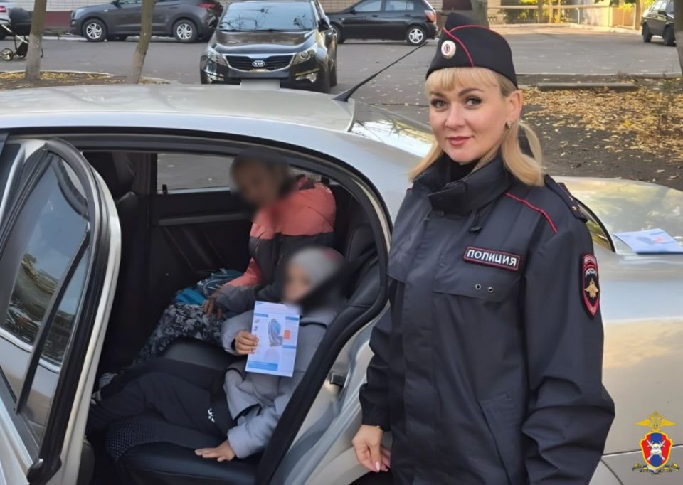 В Херсонской области сотрудники Госавтоинспекции провели профилактическую акцию "Ребенок-пассажир"