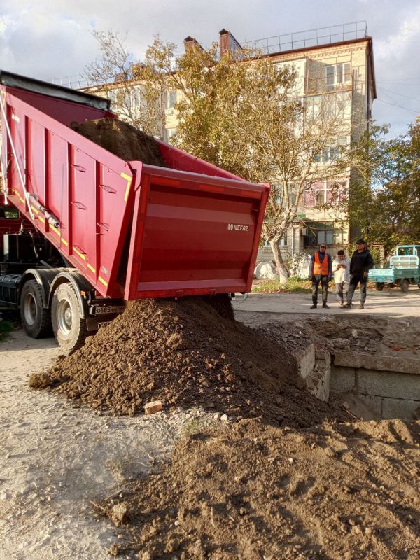 Важная работа завершена: в Геническе ликвидировали опасную просадку грунта на улице Курасова Важная работа завершена: в Геническе ликвидировали опасную просадку грунта на улице Курасова