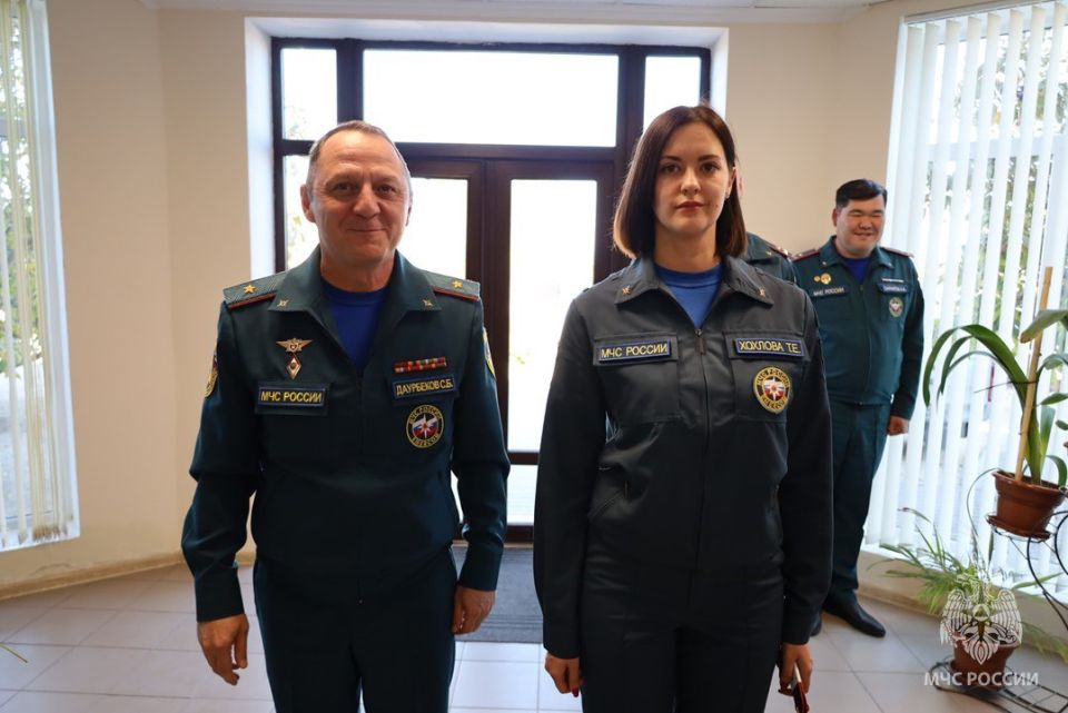 Церемония награждения личного состава состоялась в херсонском управлении МЧС России Церемония награждения личного состава состоялась в херсонском управлении МЧС России