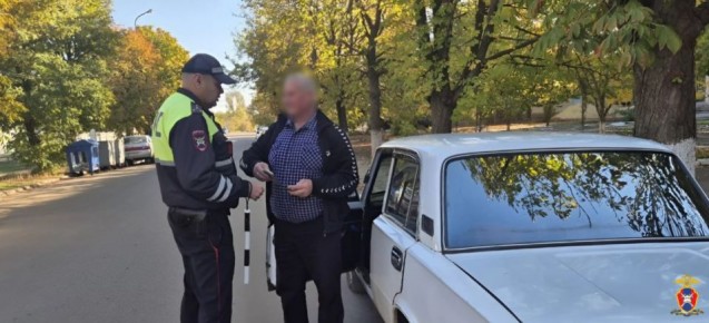 В Херсонской области сотрудники Госавтоинспекции провели рейдовое мероприятие в Чаплынском округе