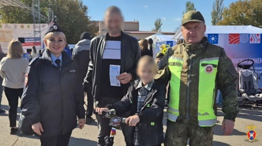 В Херсонской области сотрудники Госавтоинспекции провели профилактическую акцию «Грамотный пешеход»