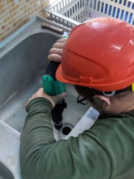 Рязанцы починили канализацию в Краснополянском детском саду
