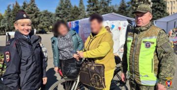 В Херсонской области сотрудники Госавтоинспекции провели профилактическую акцию «Грамотный пешеход»