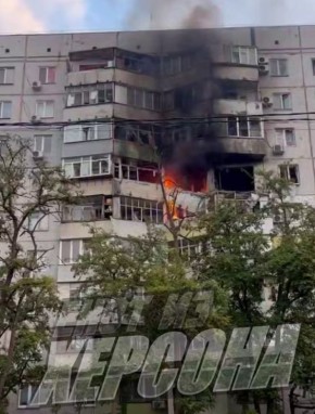 Енот из Херсона: Результат одного из сегодняшних ударов по позициям украинских расчетов БпЛА в Херсоне