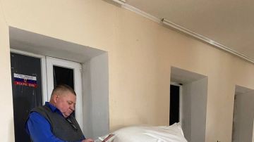 В Верхнерогачикский округ доставили гуманитарную помощь