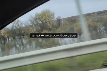 Дамбу Белгородского водохранилища прорвало после нового украинского удара, пишут местные паблики