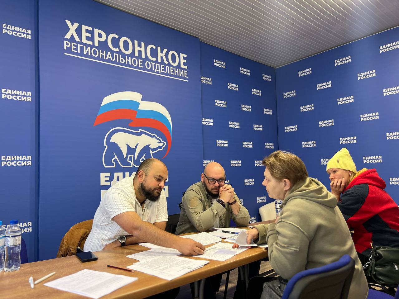 Сергей Георгиев: Провел прием граждан в общественной приемной Херсонского отделения партии «Единая Россия» Сергей Георгиев: Провел прием граждан в общественной приемной Херсонского отделения партии «Единая Россия»
