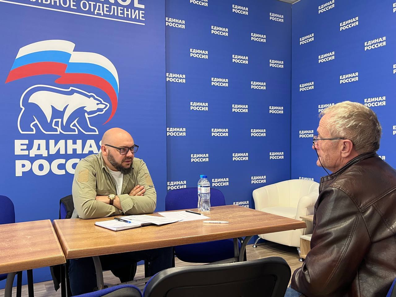Сергей Георгиев: Провел прием граждан в общественной приемной Херсонского отделения партии «Единая Россия» Сергей Георгиев: Провел прием граждан в общественной приемной Херсонского отделения партии «Единая Россия»