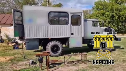 Наши десантники получили от Народного Фронта «Урал-4320» и превратили его в универсальную мобильную мастерскую, оснащённую всем необходимым оборудованием