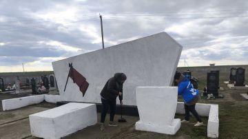 Патриотическую акцию «Забота о прошлом» провели в Нижнесерогозском округе