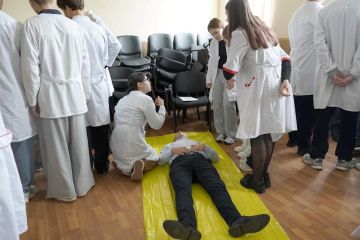 В Геническе прошел чемпионат по оказанию первой помощи