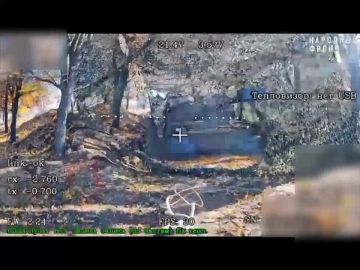 Уничтожение 155 мм ASH Krab ВСУ