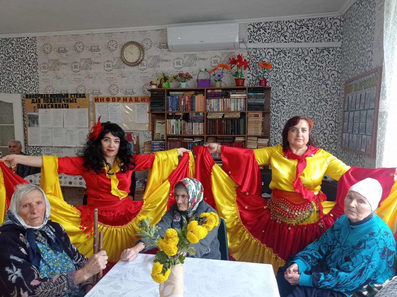 День самых дорогих сердец. Сегодня в Чаплынском гериатрическом пансионате отметили День бабушек и дедушек