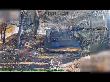 Уничтожение 155 мм ASH Krab ВСУ