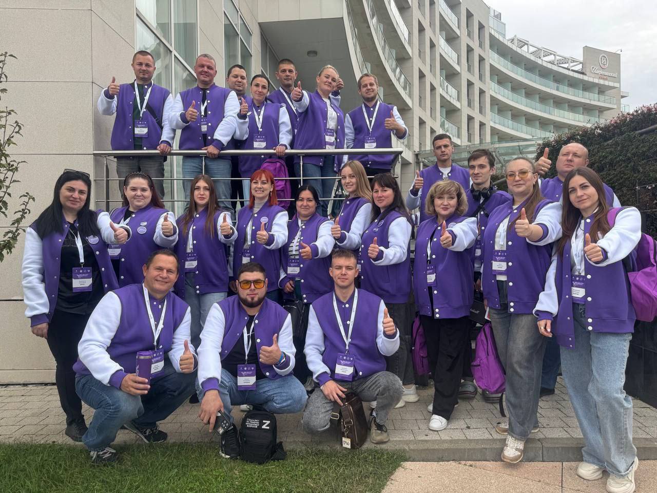 Команда избиркома Херсонской области уже в Сириусе!