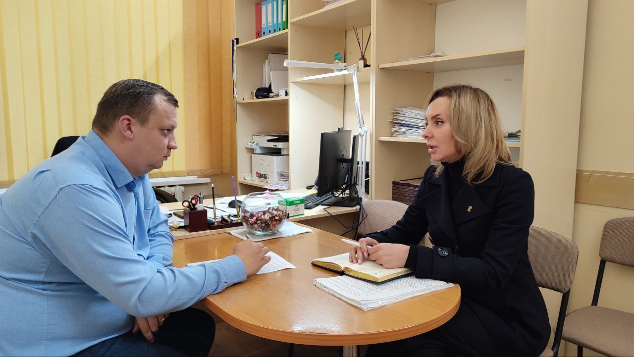 Ольга Осипенко: Провела рабочую встречу с врио министра образования и науки Херсонской области Алексеем Григорьевым