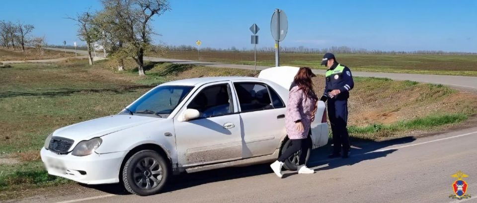 В Чаплынском округе Херсонской области сотрудники Госавтоинспекции провели рейдовое мероприятие