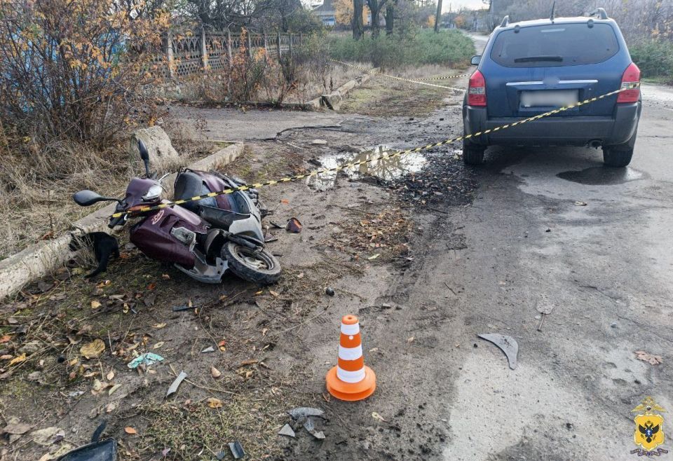 В Горностаевском округе полицейские устанавливают обстоятельства ДТП, в результате которого пострадал подросток