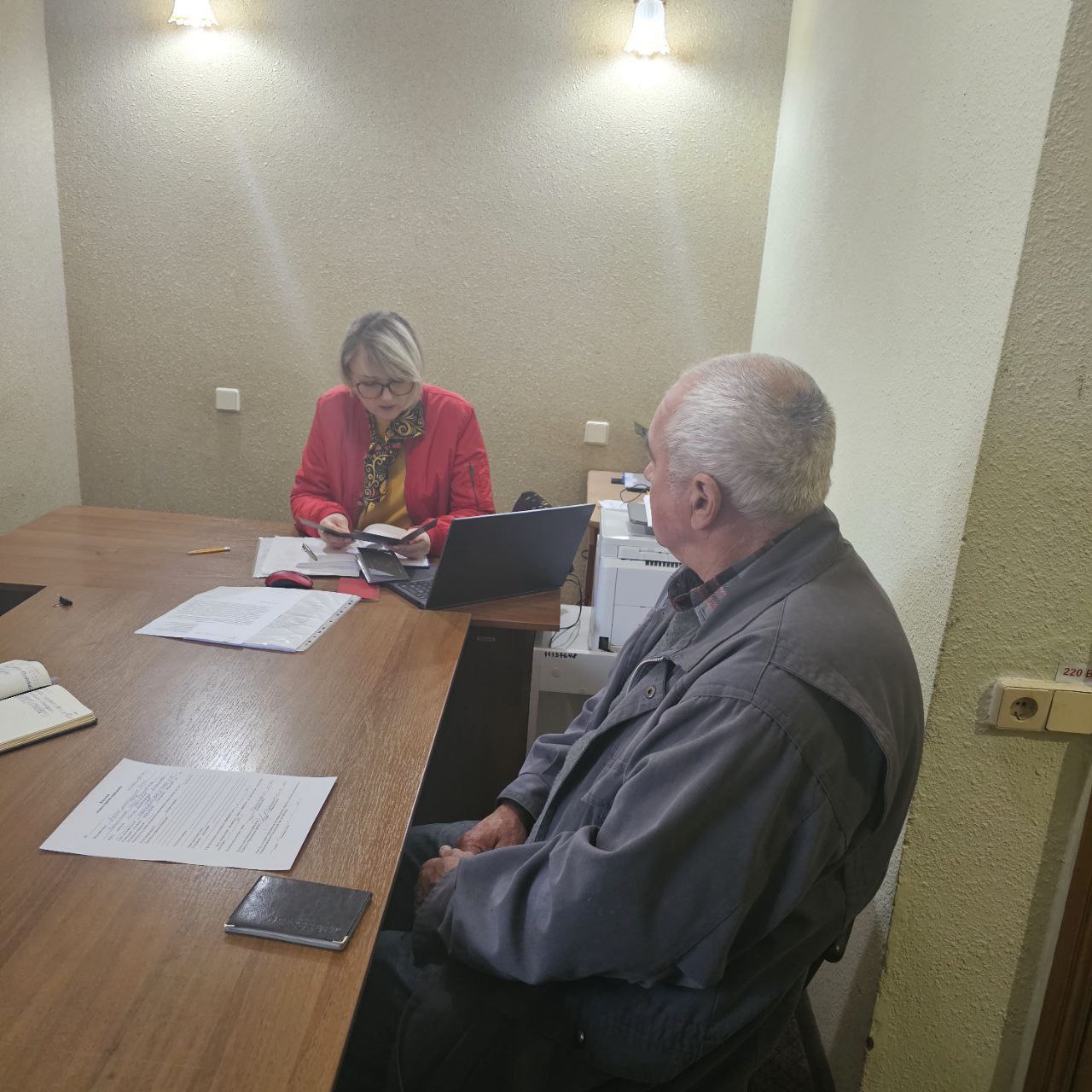 Личный прием граждан по социальным вопросам