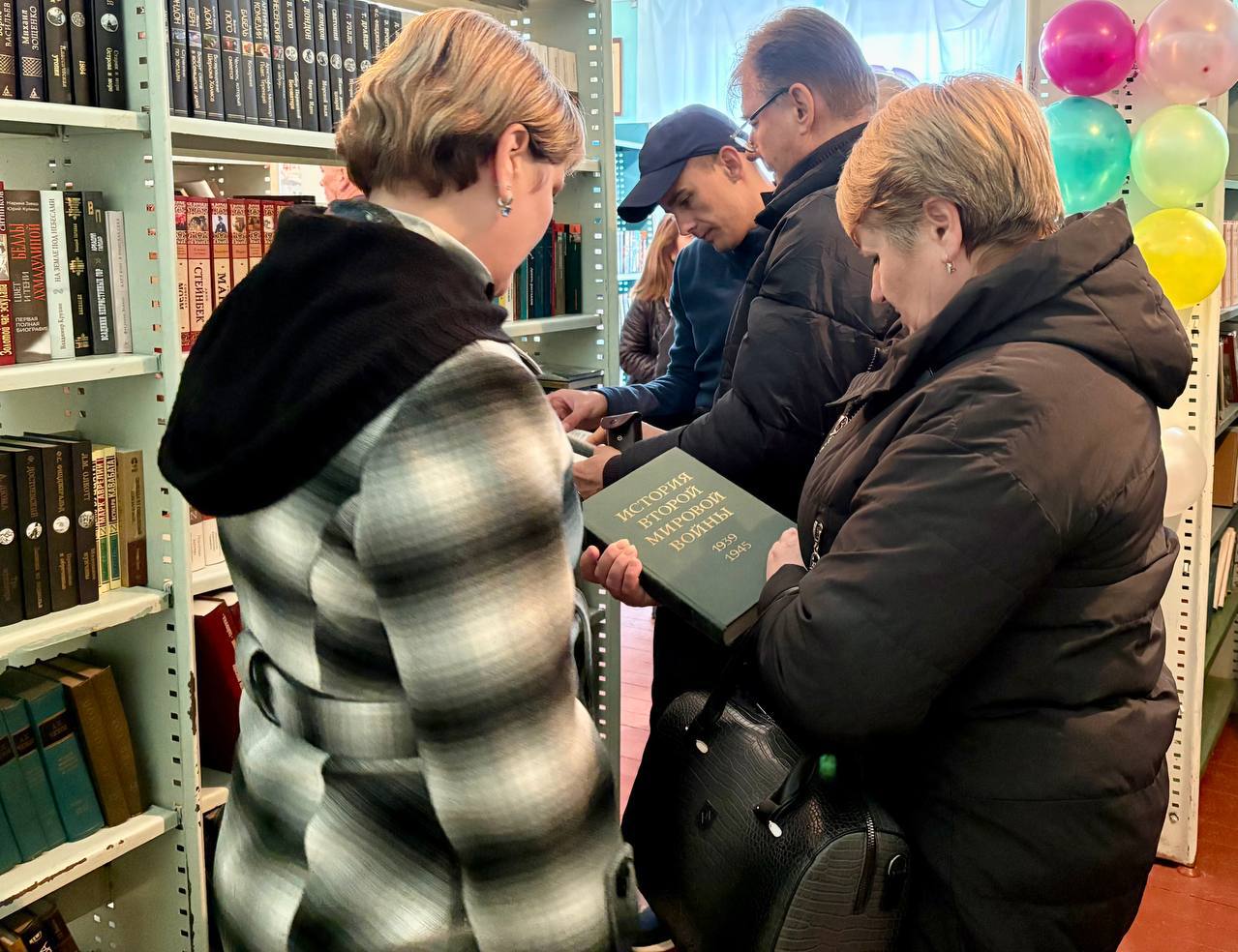 Торжественное открытие библиотеки в Ивановском округе! Торжественное открытие библиотеки в Ивановском округе!